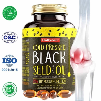 Olio di semi di cumino nero Softgels 1000mg Olio di semi di cumino nero per il supporto immunitario