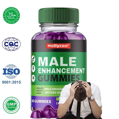 Gumi per il miglioramento maschile OEM Fabbrica Boost Testo Supplemento Gumi di erba di capra arrapato
