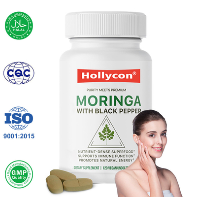 Le compresse di Moringa organiche sostengono il sistema immunitario aumentano l' energia e migliorano l' assorbimento