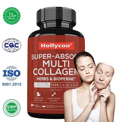 Le capsule di collagene riducono le rughe, supportano la digestione delle ossa e delle articolazioni.