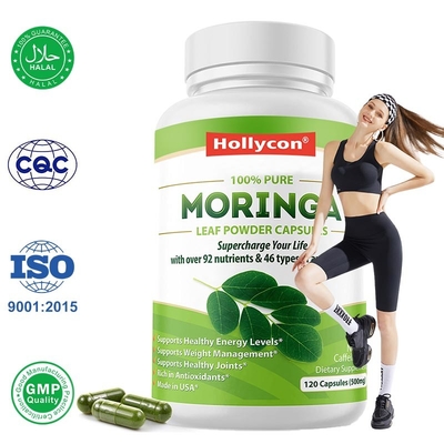 Moringa in polvere capsula per il controllo del peso di supporto capsule dimagranti naturali