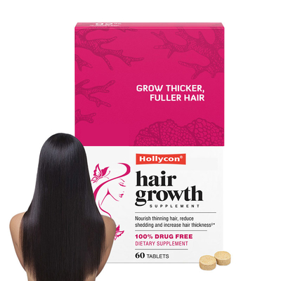 In stock Capelli ricrescenti compresse Vivisc Supplemento di crescita dei capelli Crescere capelli più spessi capelli più pieni
