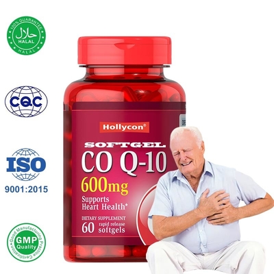 CoQ10 Softgels per la salute del cuore Potenziatore di energia Benessere orale