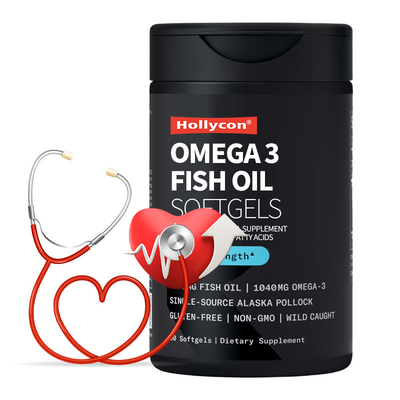 Olio di pesce Omega 3 per la salute cardiovascolare