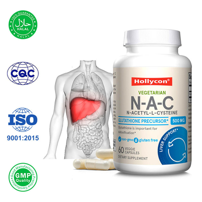 Supplemento di N-acetilcisteina per il potenziamento del glutatione e la disintossicazione del fegato