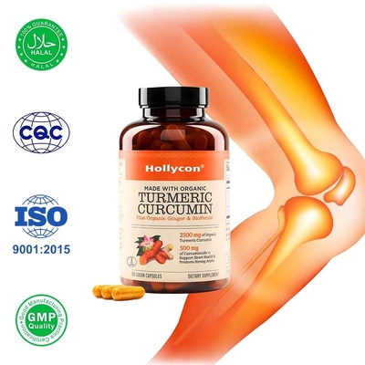 Capsule di curcuma di curcumina con Bioperina per la salute articolare