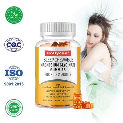 Magnesio glicinato gommoni Supporto del sonno e rilassamento muscolare