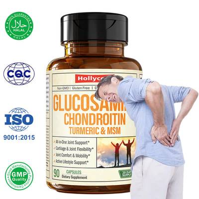 Fabbrica di pillole di curcuma Glucosamina Condroitina Capsule Supplemento di supporto articolare