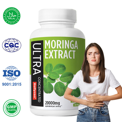 Capsule di Moringa Puro di Fabbrica Supporto Immuno Digestivo Capsule di Moringa in Polvere