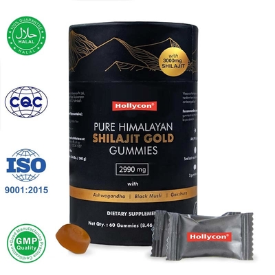 Il supplemento di Shilajit Gummies supporta il recupero muscolare e riduce la stanchezza