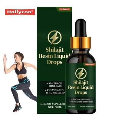 Le gocce liquide di resina di Shilajit sostengono la salute e la vitalità ottimali
