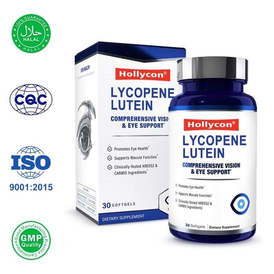 Fornitore Luteina Softgels Supporta la resistenza e la chiarezza degli occhi