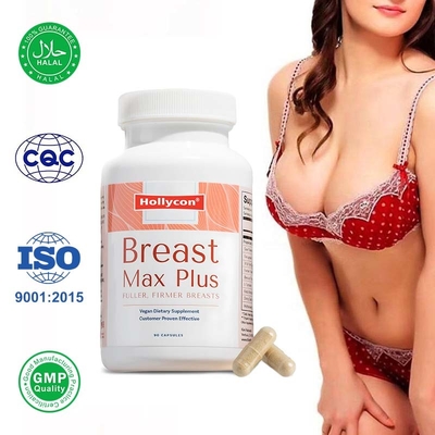 Le capsule Breast Max personalizzate migliorano naturalmente le dimensioni e la forma del seno