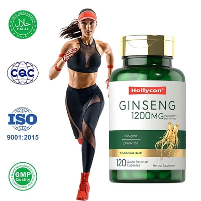 Fornitore Capsule di ginseng promuovono la vitalità energetica e il benessere generale