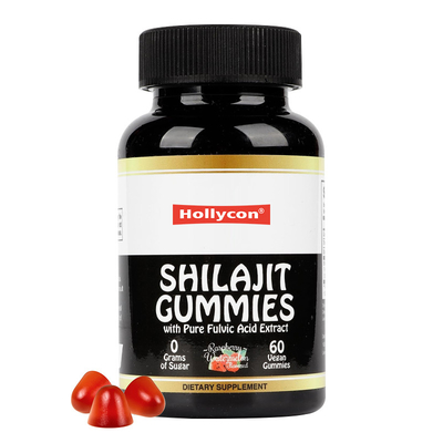 Supplier Shilajit Gummies Supplement Aumenta l'energia e il benessere generale