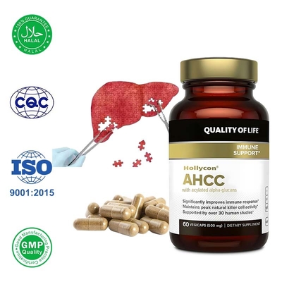 OEM AHCC Supplement mantiene l'attività naturale delle cellule killer e aumenta la produzione di citochine