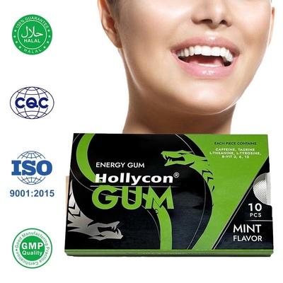 Ingrosso gomma energetica stimolante supporta la motivazione e la chiarezza di concentrazione energetica