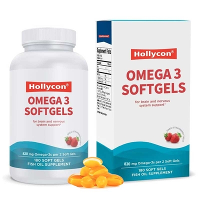 Omega3 Softgels Formula DHA ad alta intensità per sostenere il cervello e il sistema nervoso