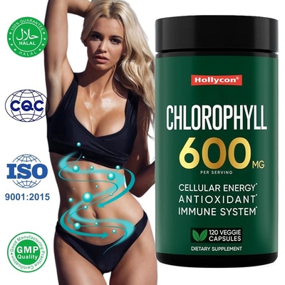 Produttore Pillole di clorofilla per la pelle e per il deodorante interno