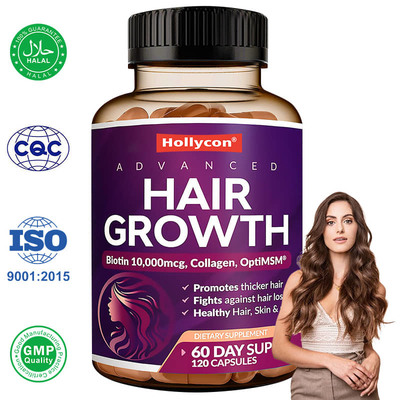 Ingrosso Vitamine per la crescita dei capelli per le donne Ricrescono più forti Capelli più sani Pelle e unghie
