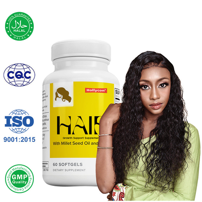 Fornitore Supplemento di supporto alla crescita dei capelli Supporto capelli più forti più spessi più sani