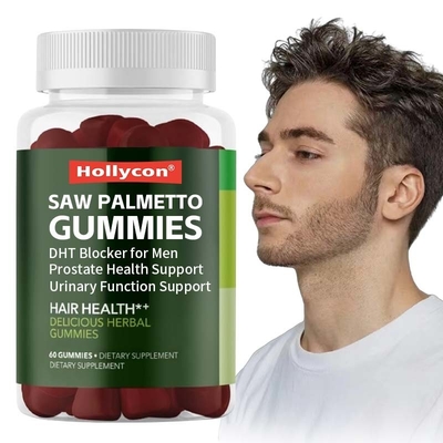 Fabbrica Saw Palmetto Gummies per la calvizie maschile e il benessere della prostata