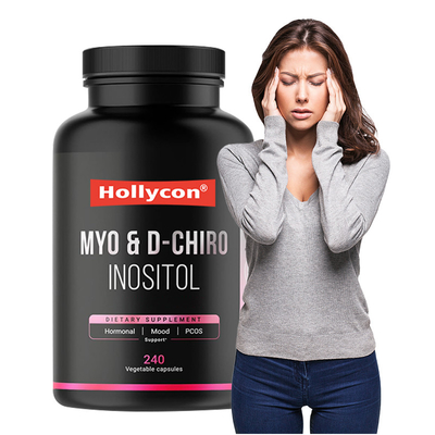 Supplemento di inositolo per ridurre l' ansia Myo- inositolo e D- Chiro capsule di inositolo