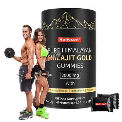 Pure Himalayan Shilajit Gummies 400mg Himalayan Shilajit Gummies per aumentare l'energia