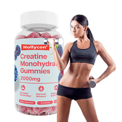 OEM Creatina Monohidrato gomme per la forza muscolare masticabile Creatina Monohidrato