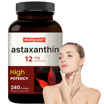 Astaxantina Softgel per la pelle 12 mg Astaxantina Softgel