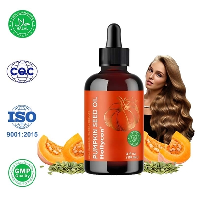 OEM olio di semi di zucca biologico 100% puro olio di semi di zucca per la crescita dei capelli