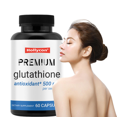 OEM Premium Glutatione Capsule For Liver Support 500mg Supplemento di Glutatione