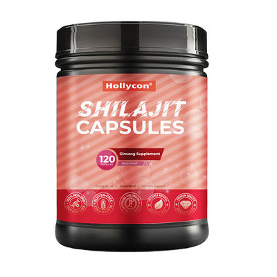 Shilajit Capsule Hot Selling Pure Himalayan Organic Shilajit Supplement for Men Supporto immunitario Potenziamento dell'energia