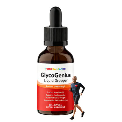 Glyco Genius Fabbricato, Contagocce Liquido Ufficiale GlycoGenius, Miscela Superiore per Supportare Livelli Salutari, Formula Naturale per l'Uso Quotidiano