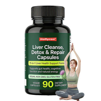 Le capsule personalizzate per la salute del fegato e dell'intestino supportano il benessere quotidiano e aiutano a mantenere la vitalità naturale