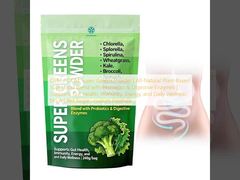 OEM / ODM Super Greens in polvere | Miscela di superfood a base vegetale completamente naturale con probiotici ed enzimi digestivi | Supporta la salute dell'intestino, l'immunità, l'energia e il benessere quotidiano Senza zuccheri aggiunti, formula person