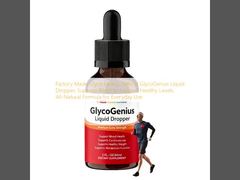 Glyco Genius Fabbricato, Contagocce Liquido Ufficiale GlycoGenius, Miscela Superiore per Supportare Livelli Salutari, Formula Naturale per l'Uso Quotidiano